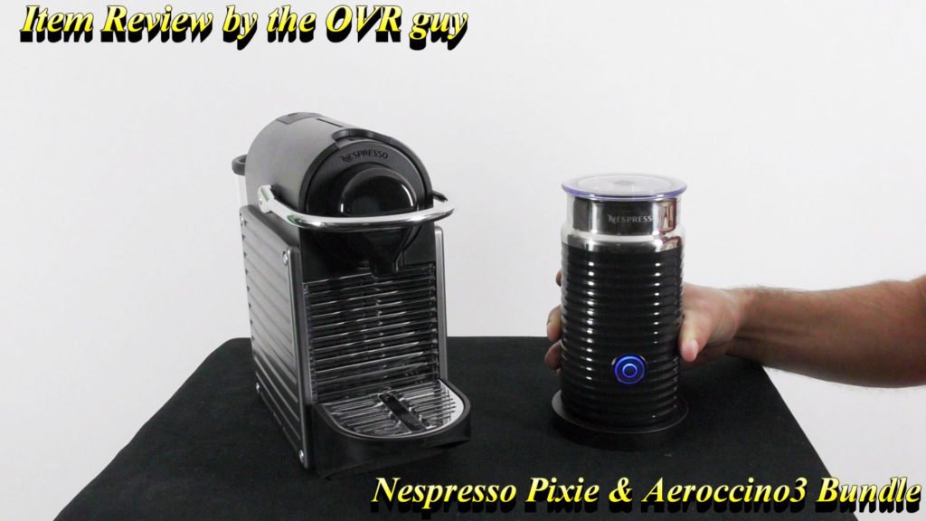 Nespresso Pixie Espresso Machine & Aeroccino3 Milk Frother