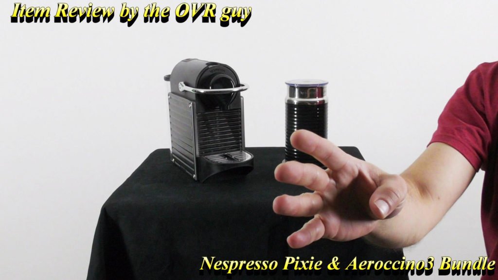 Nespresso Pixie Espresso Machine & Aeroccino3 Milk Frother