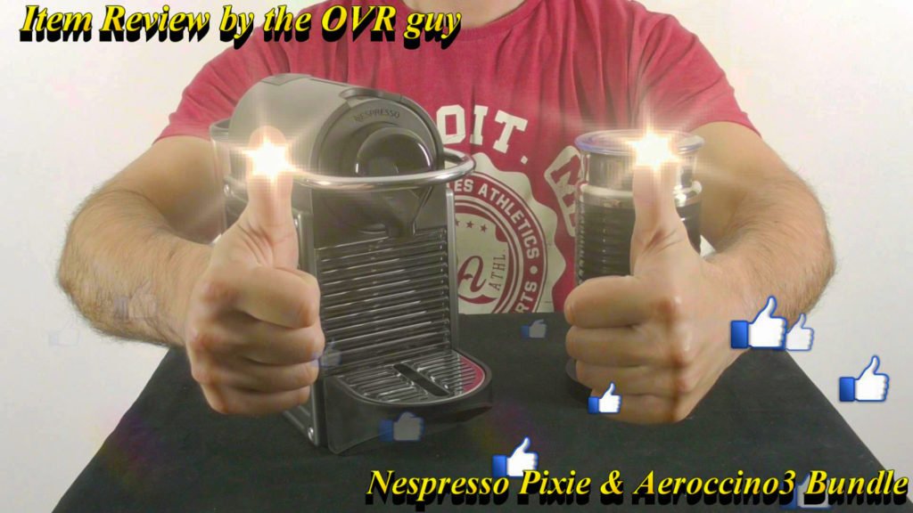 Nespresso Pixie Espresso Machine & Aeroccino3 Milk Frother