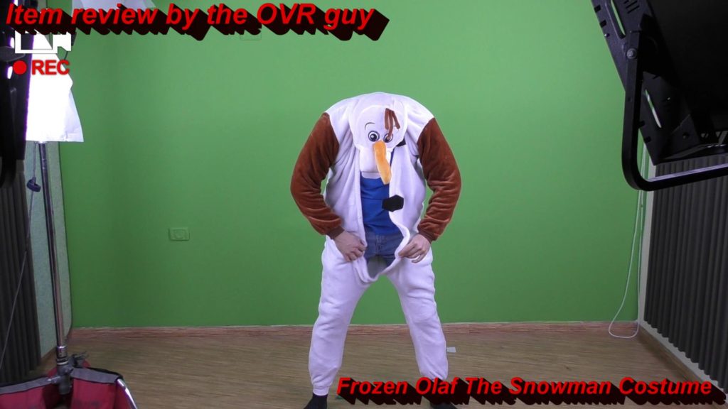 Olaf The Snowman Costume 006