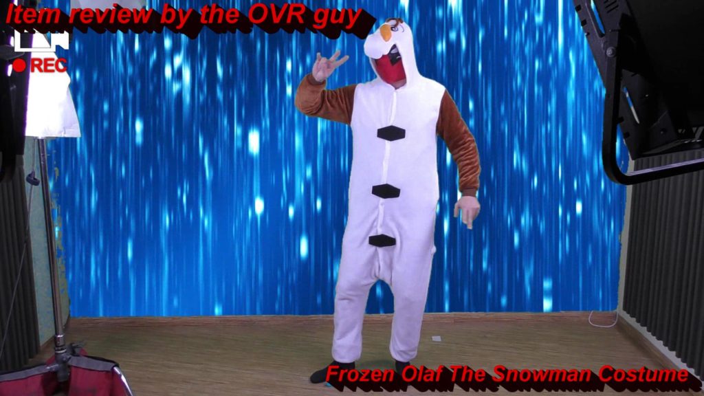 Olaf The Snowman Costume 011