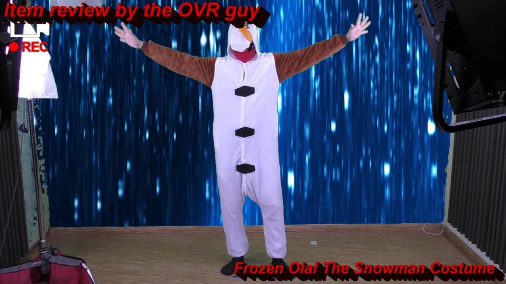 Olaf The Snowman Costume 012