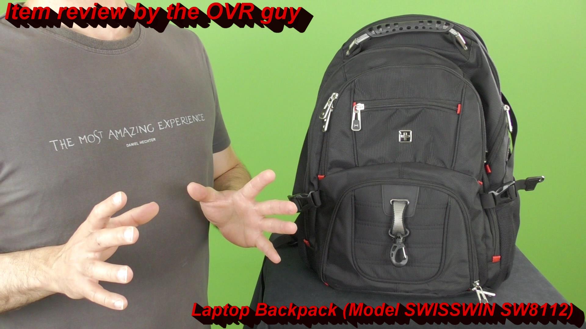 SWISSWIN SW8112 Laptop Backpack Review Original Video Reviews