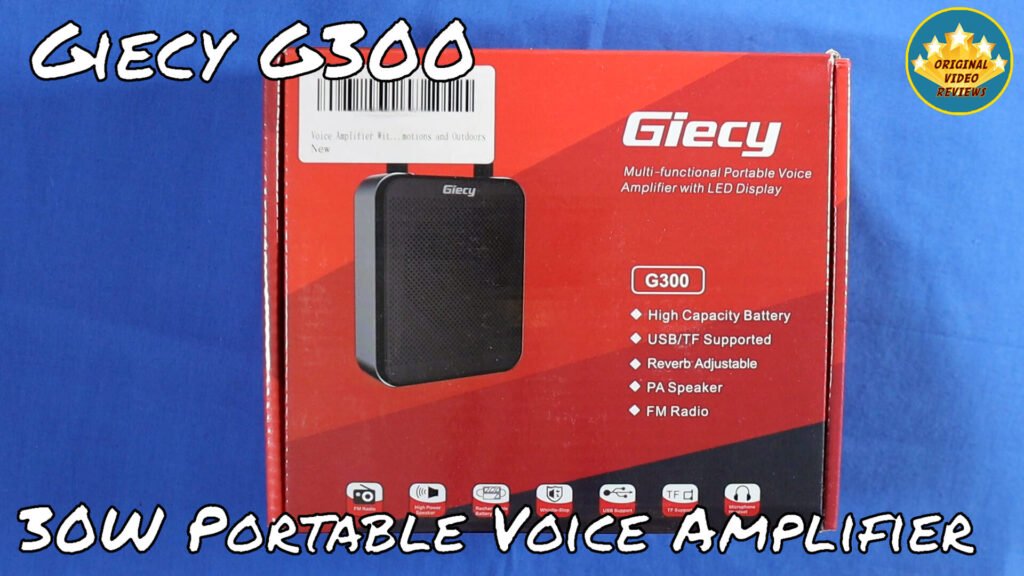 Giecy G300 Portable Multi-Functional Voice Amplifier