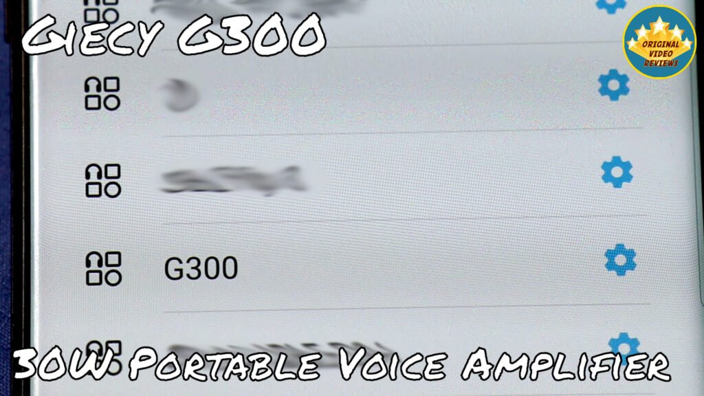 Giecy G300 Portable Multi-Functional Voice Amplifier