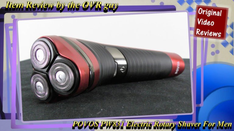 Electric Rotary Shaver For Men – (Model: POVOS PW831) |  Review