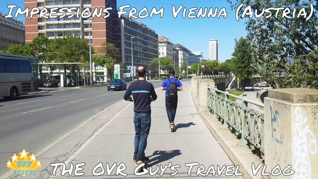 OVR - Vienna Austria Travel Vlog electric sctooter 009