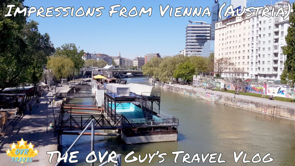 OVR - Vienna Austria Travel Vlog danube river 010