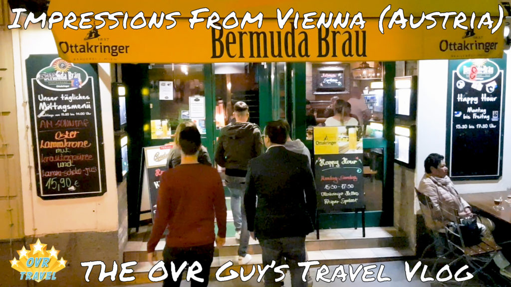 OVR - Vienna Austria Travel Vlog bermuda bräu 031