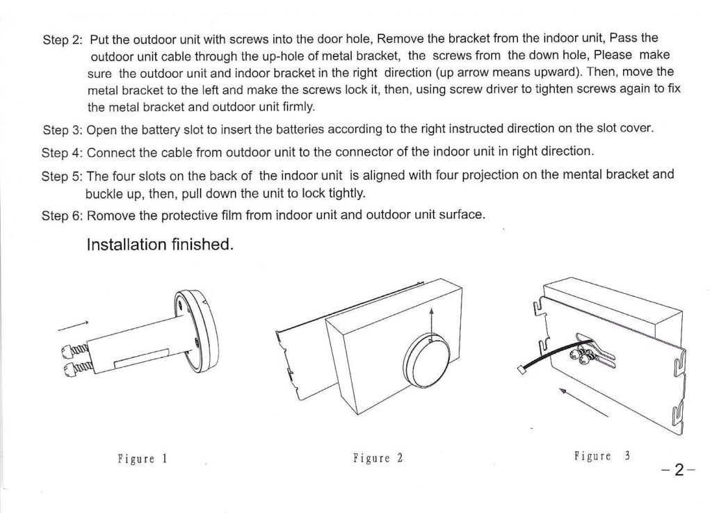 Digital Door Viewer Review - User Manual (Page 3/5)