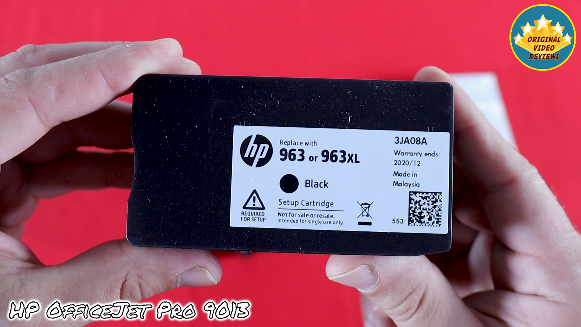 HP 963 / 963XL / 3JA08A Black (SETUP)