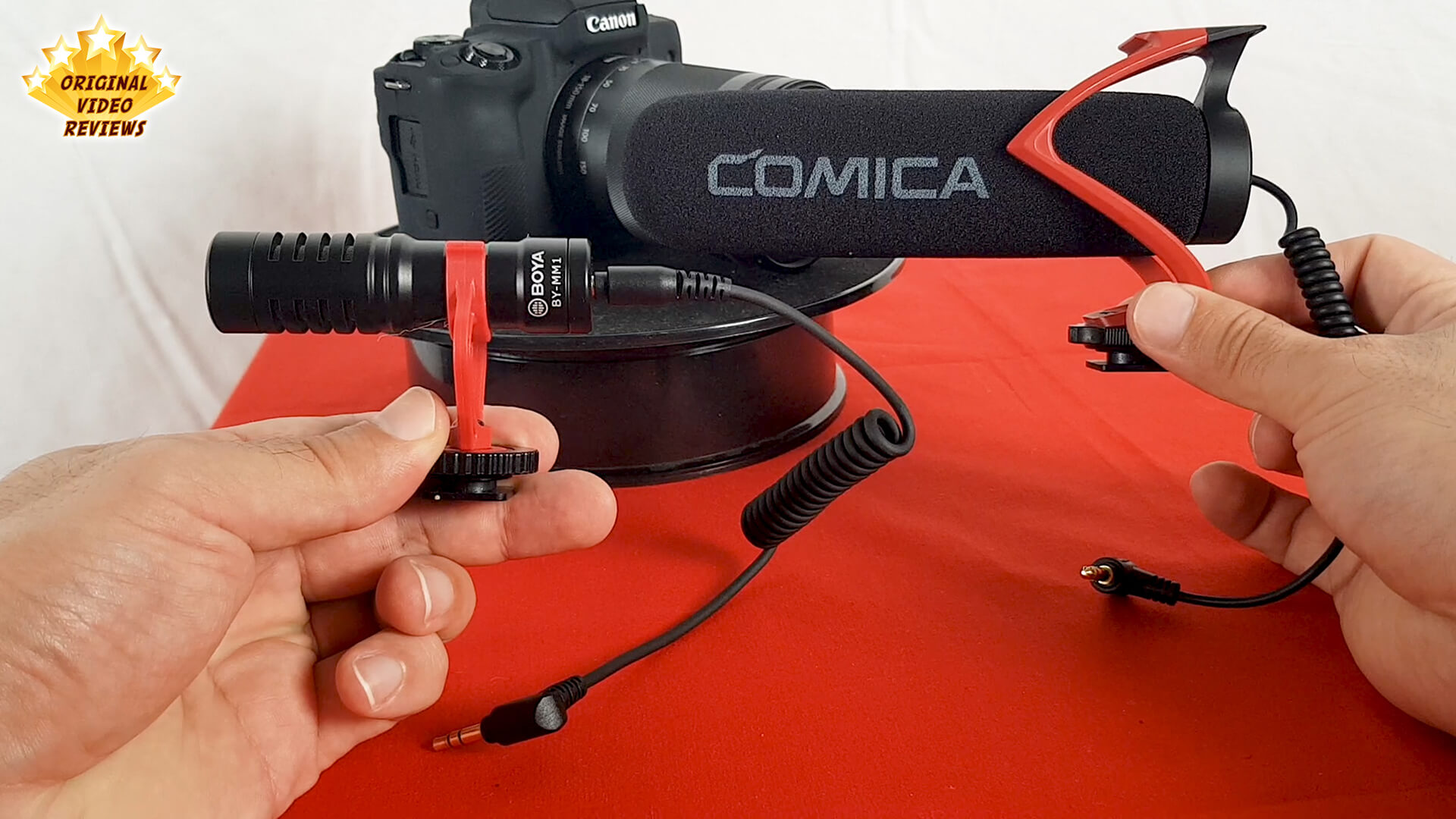 Comica CVM-V30 LITE Kamera Mikrofon Super Cardioid Richtmikrofon Shotgun Kondensator Mikrofon für Canon Nikon Sony Panasonic DSLR and Smartphone Video Mikrofon 