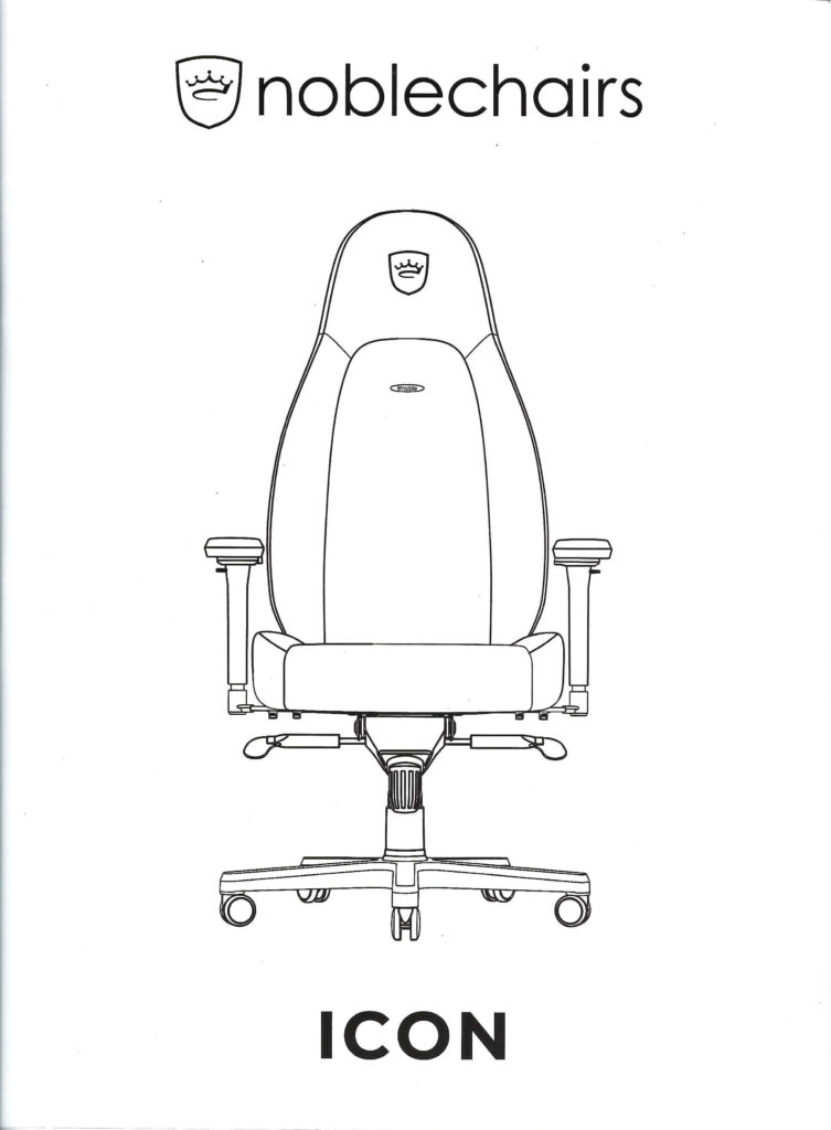 User Manual - noblechairs ICON Gaming Chair 001