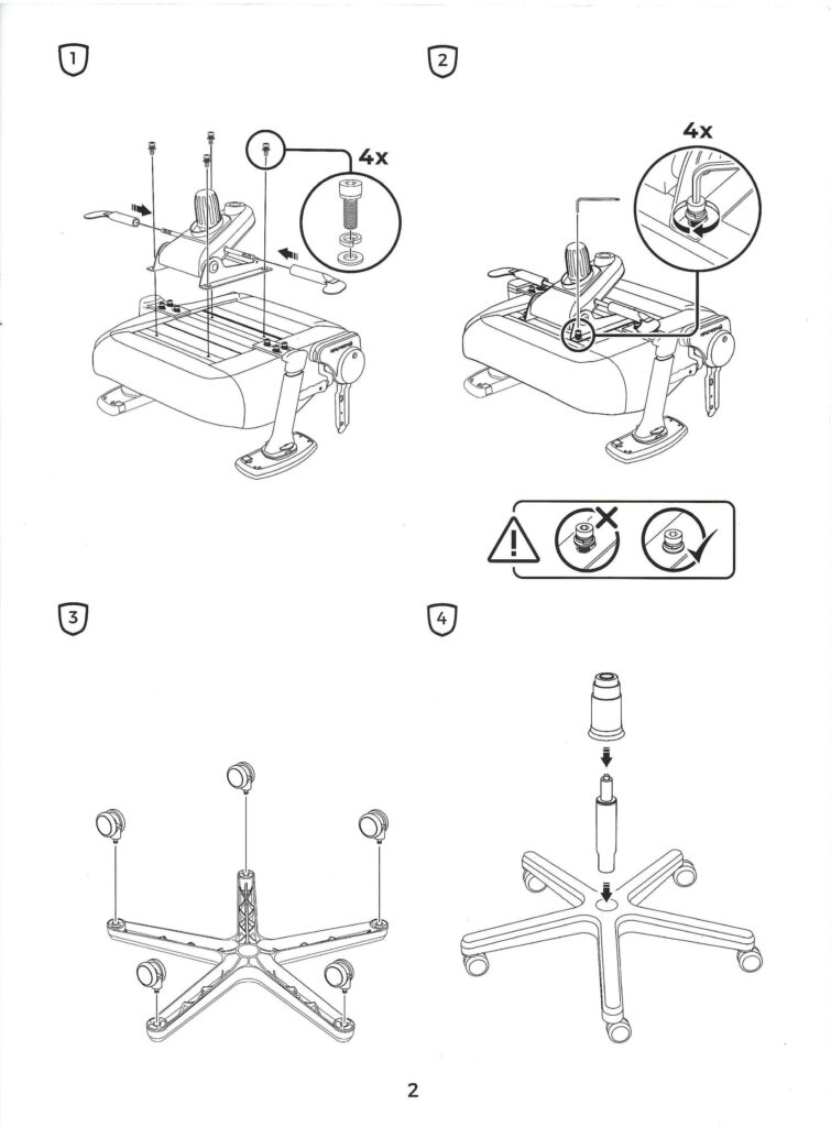 User Manual - noblechairs ICON Gaming Chair 003