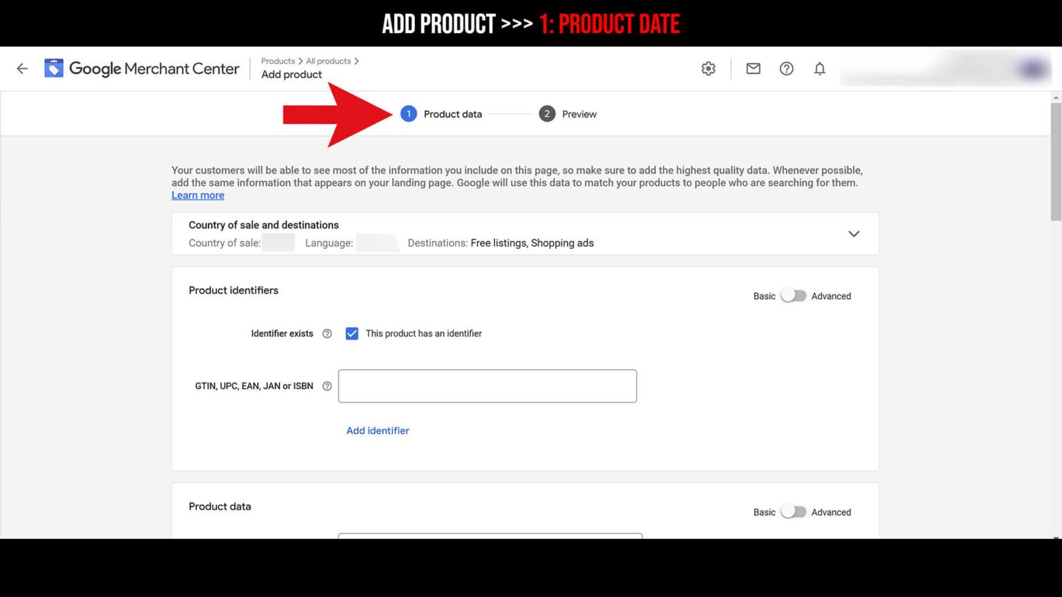How To Add A New Product To Google Merchant Center | Tutorial