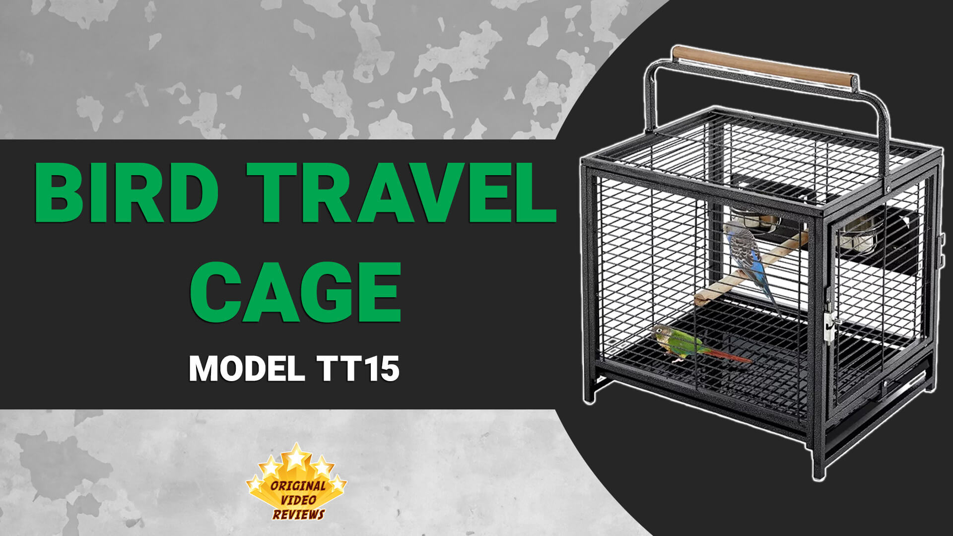 Bird Travel Cage Model TT15 Review