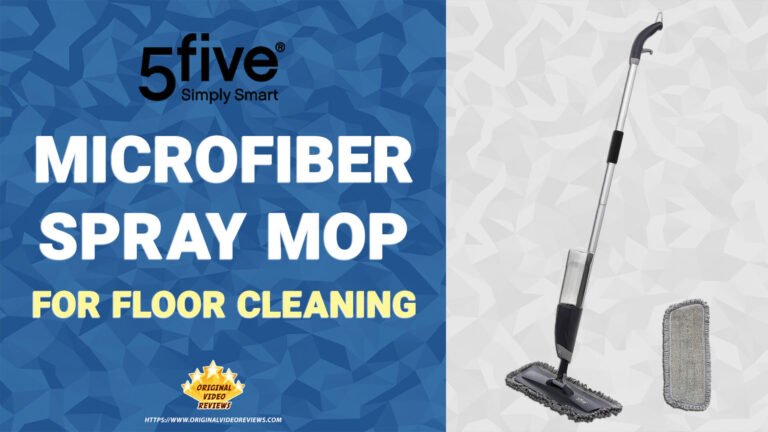 Microfiber Spray Mop for Floor Cleaning (By 5five) | Review