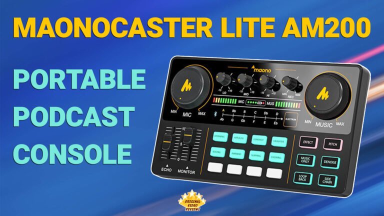 Maonocaster Lite AM200 Portable Podcast Console