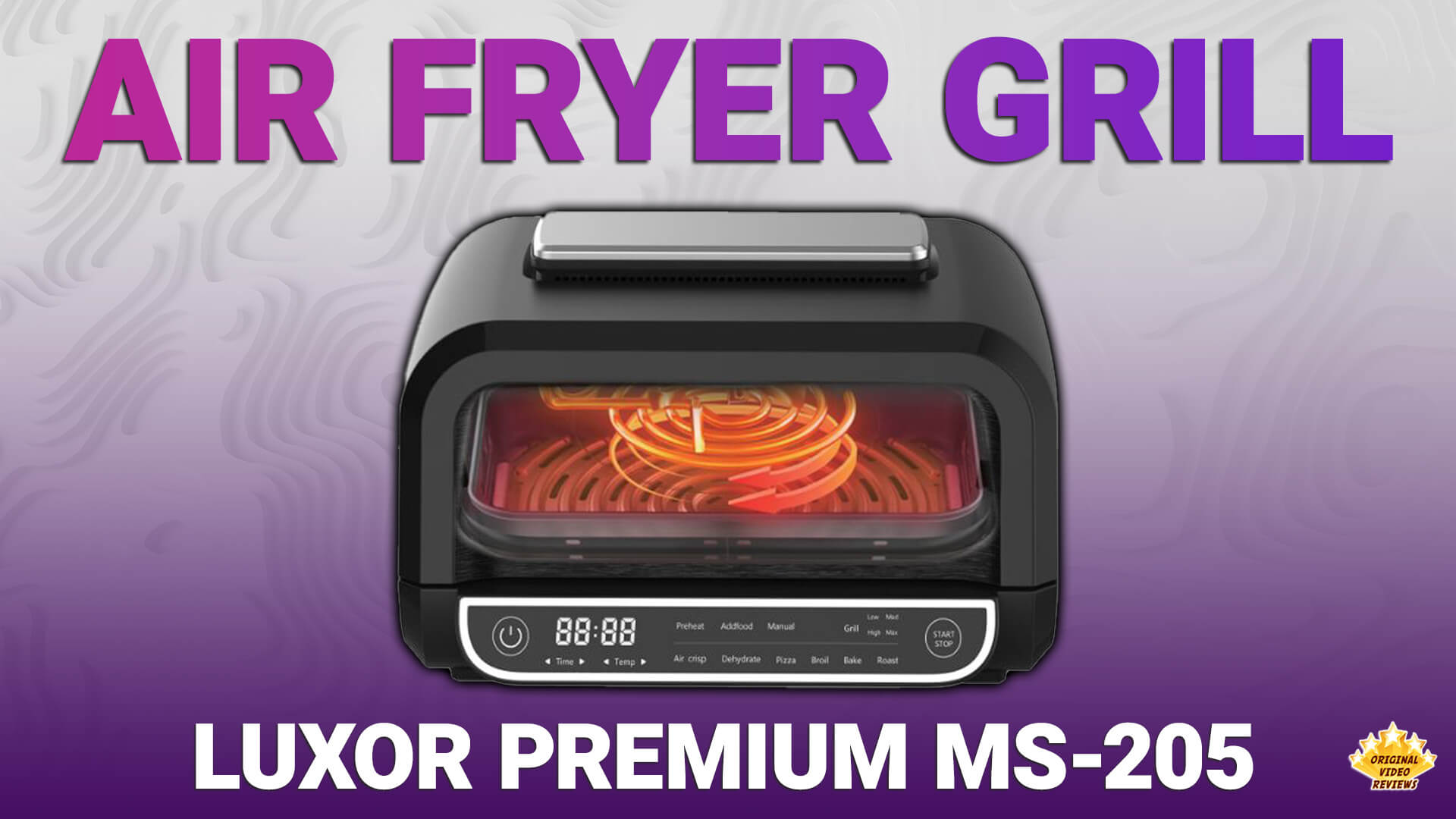 Luxor Premium MS-205 Air Fryer Grill