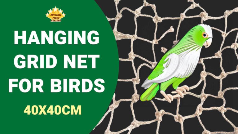 Hanging Grid Net for Birds (40x40cm) | Review