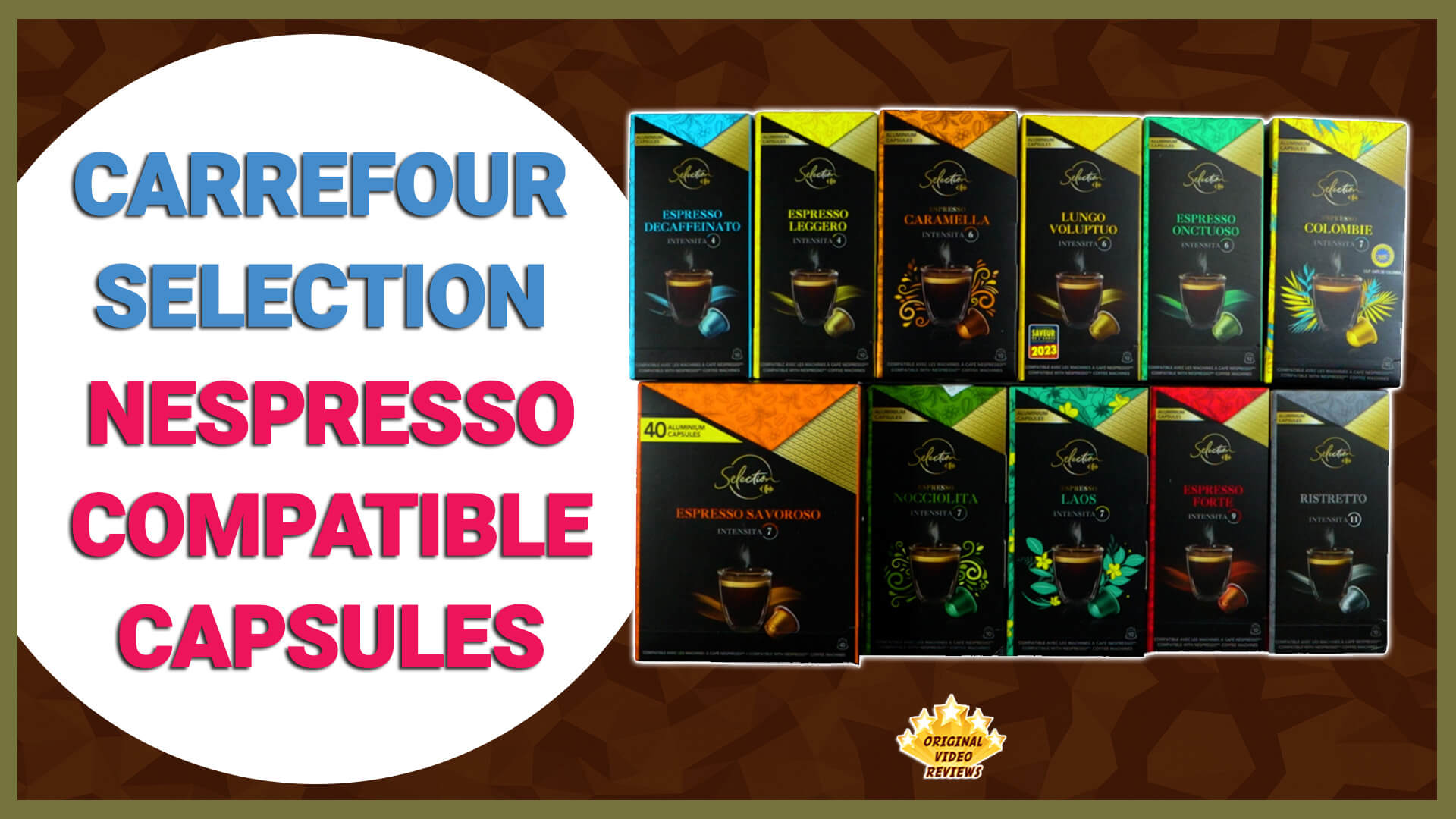 Carrefour Selection Nespresso Compatible Coffee Capsules