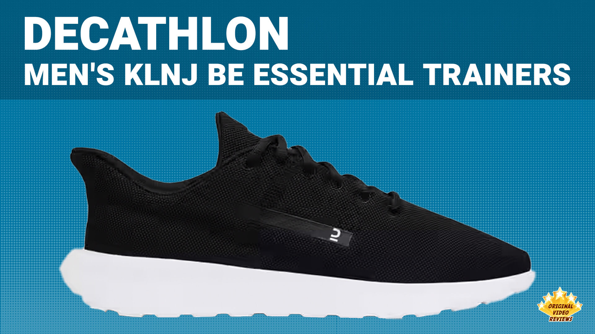 002 Decathlon Men's KLNJ BE Essential Trainers - Black Review