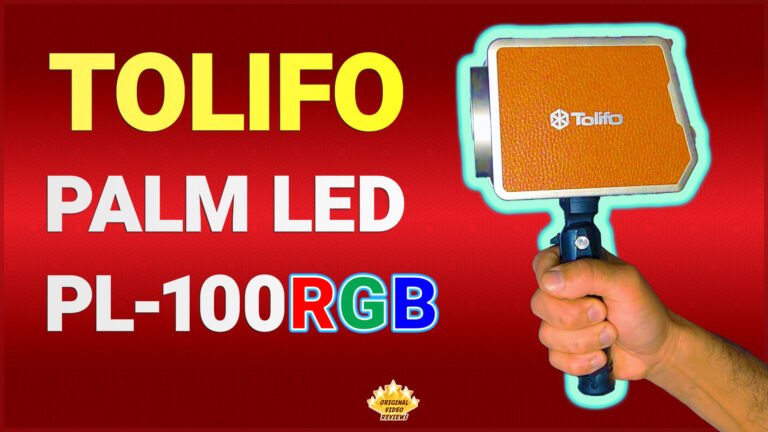 Tolifo Palm LED PL-100RGB Video & Photography Light | Review