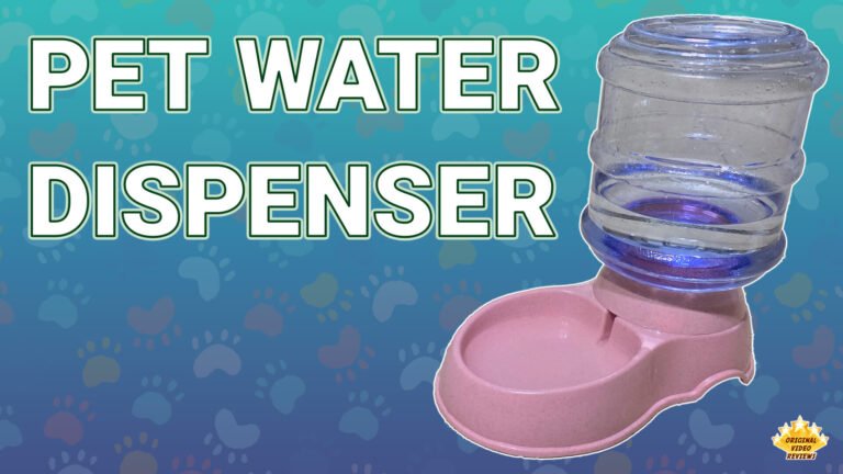 Automatic Pet Water Dispenser with Bowl