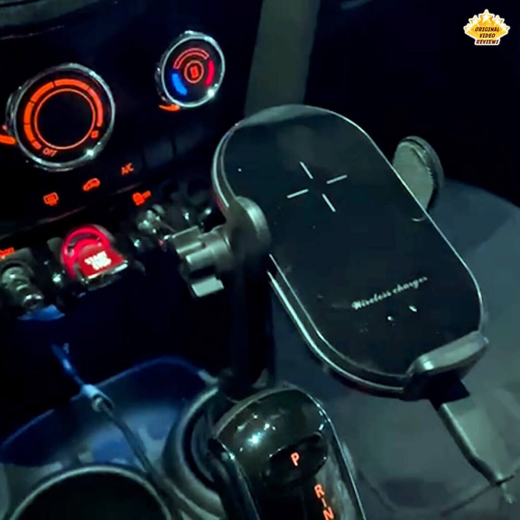 Car Wireless Charger with Cup Mount V30S Review