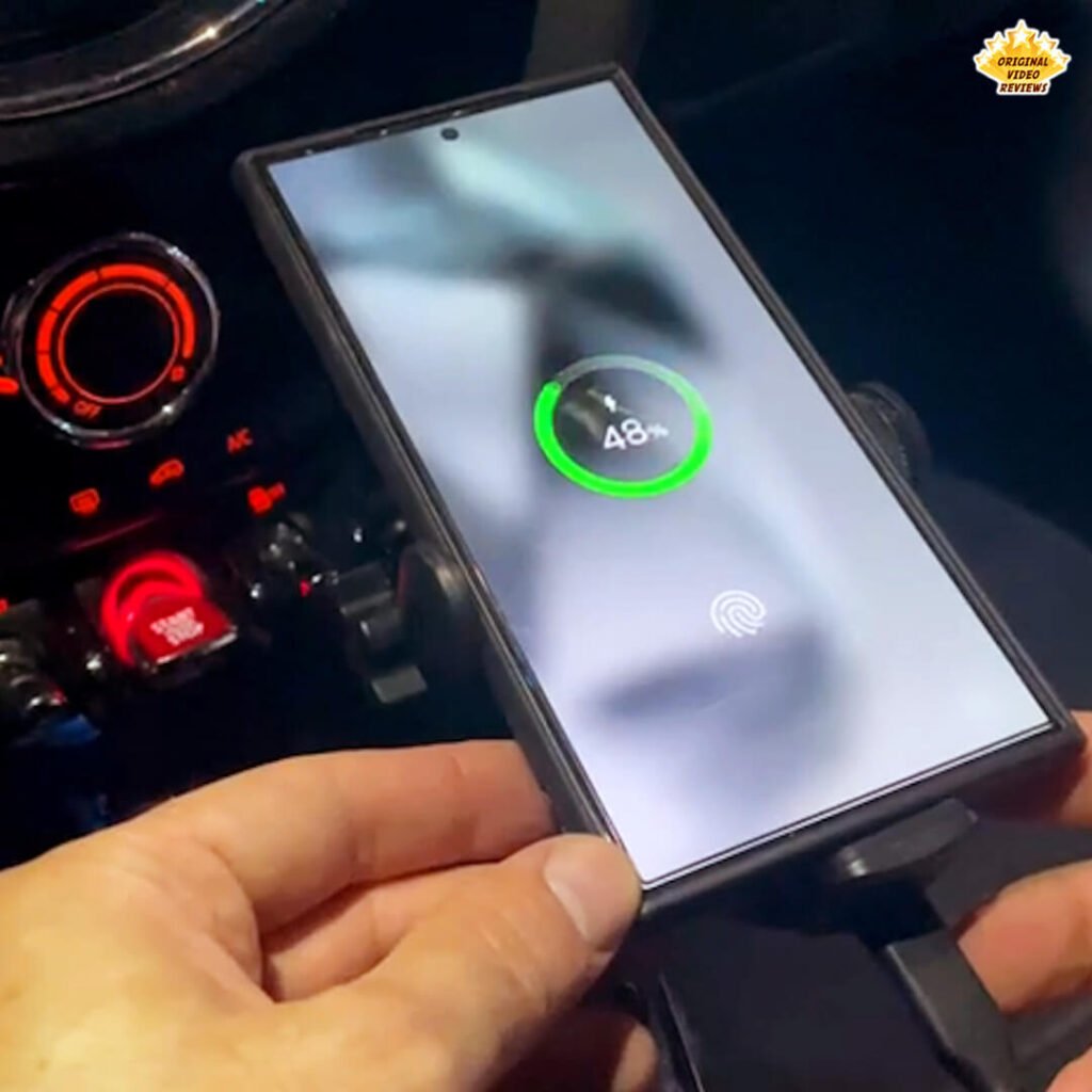 Car Wireless Charger with Cup Mount V30S Review