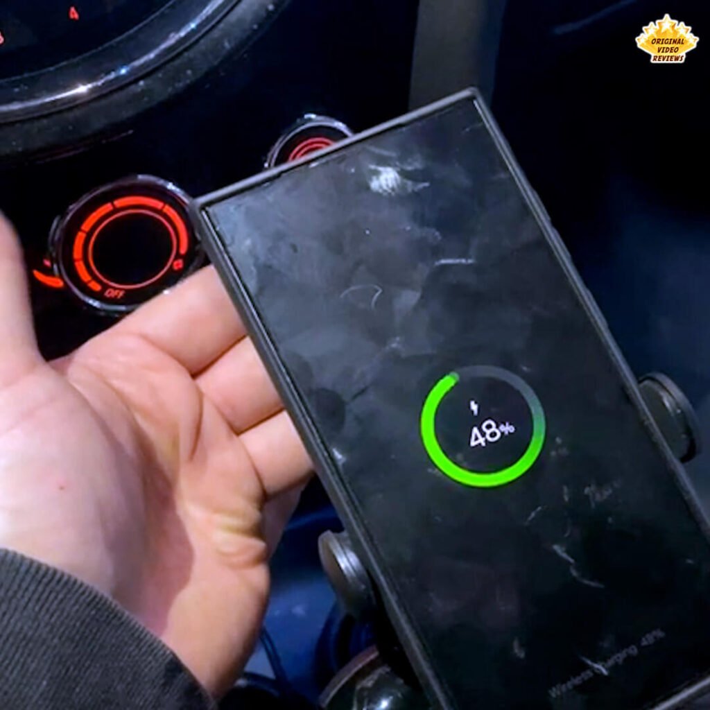 Car Wireless Charger with Cup Mount V30S Review