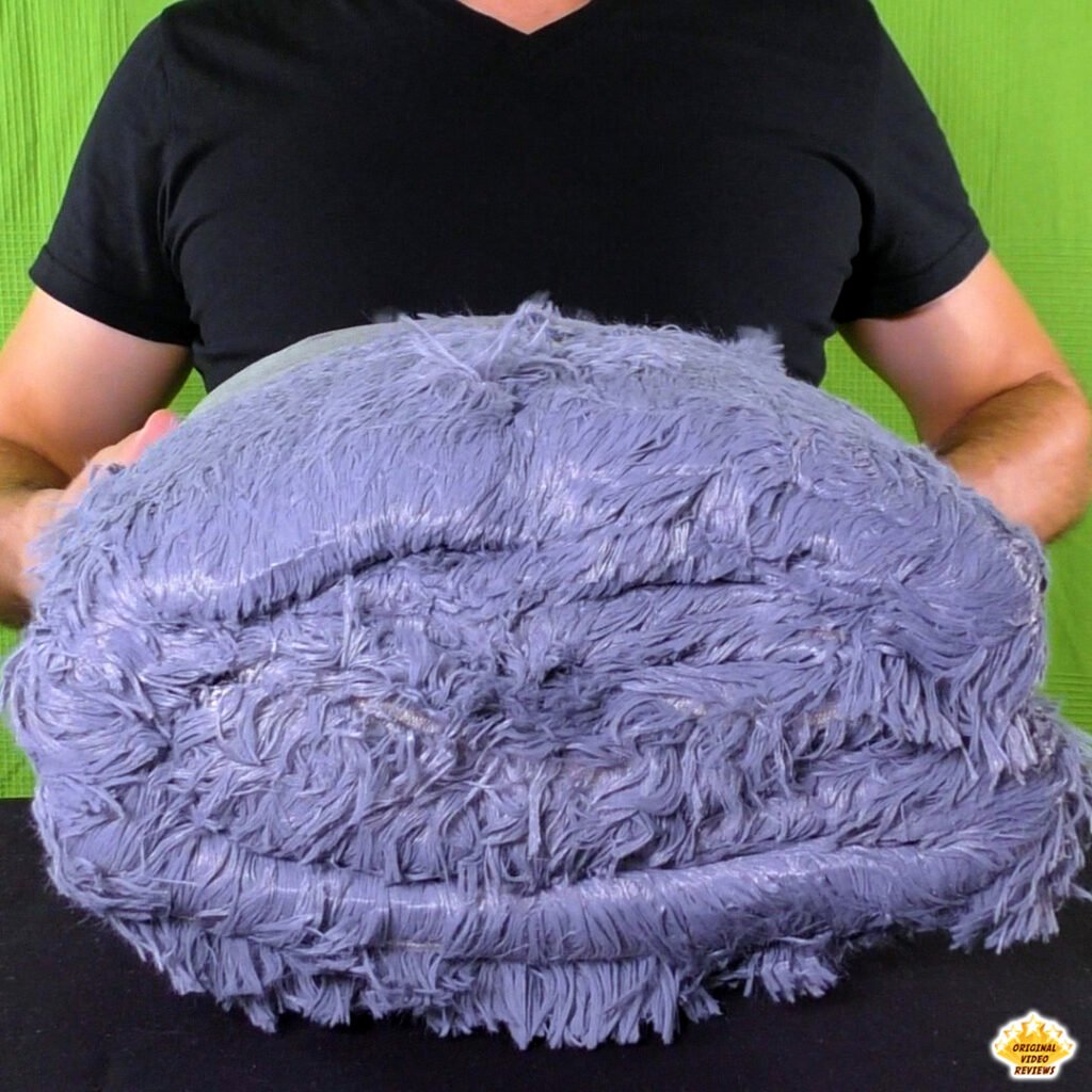 Shaggy Long Hair Carpet Silver Gray 160x230cm