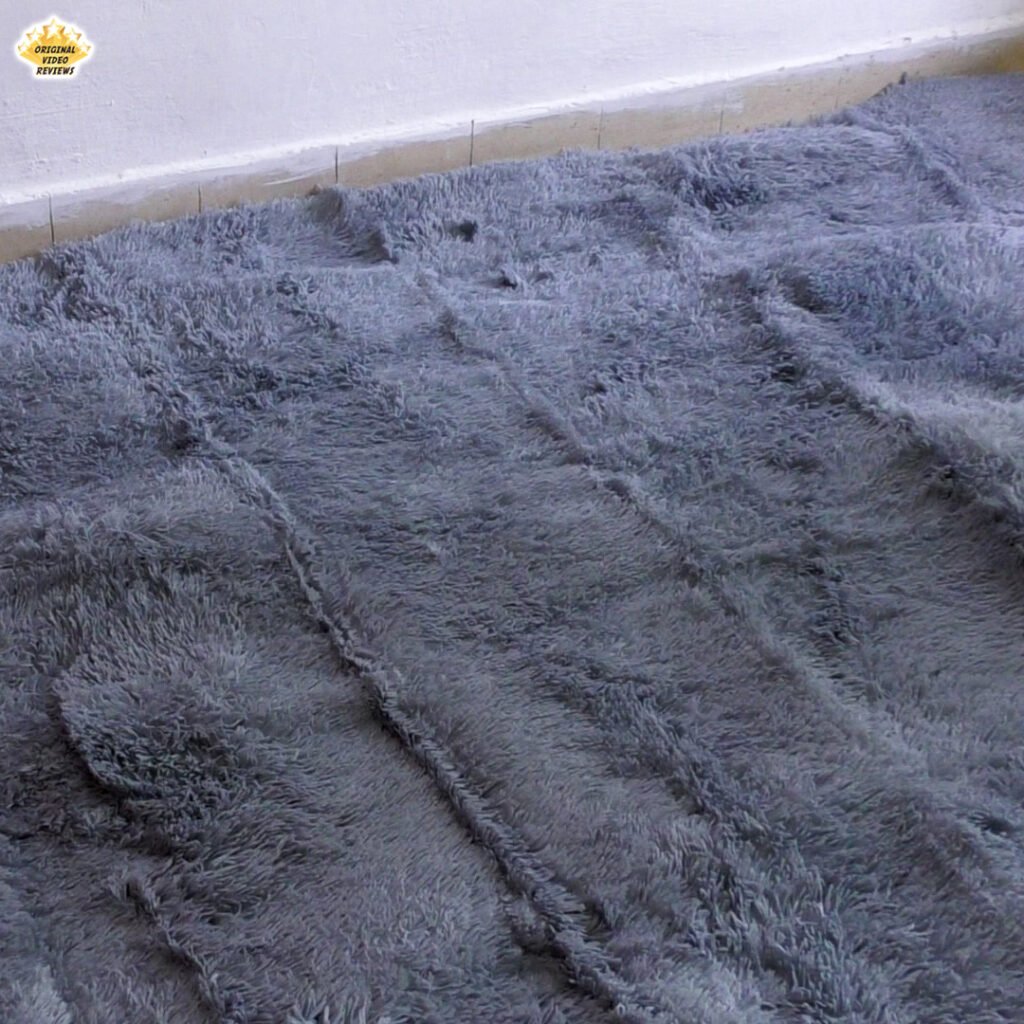 Shaggy Long Hair Carpet Silver Gray 160x230cm