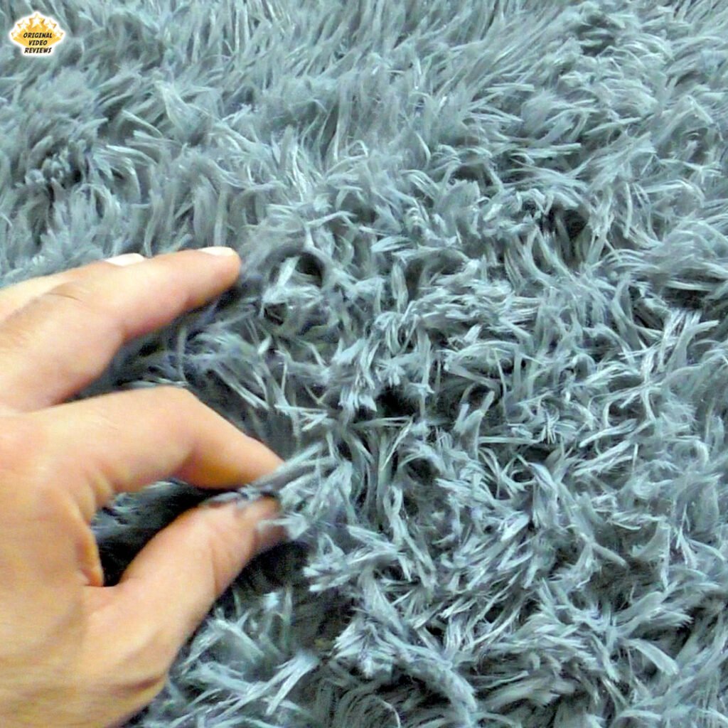 Shaggy Long Hair Carpet Silver Gray 160x230cm