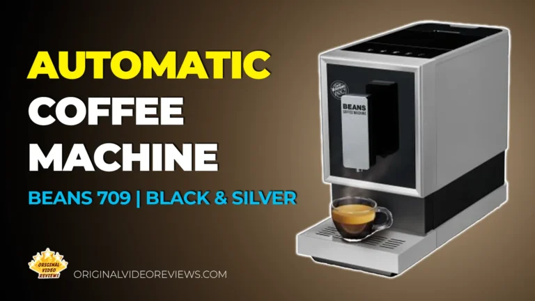Automatic Coffee Machine (Model: Beans 709 Black & Silver) | Review