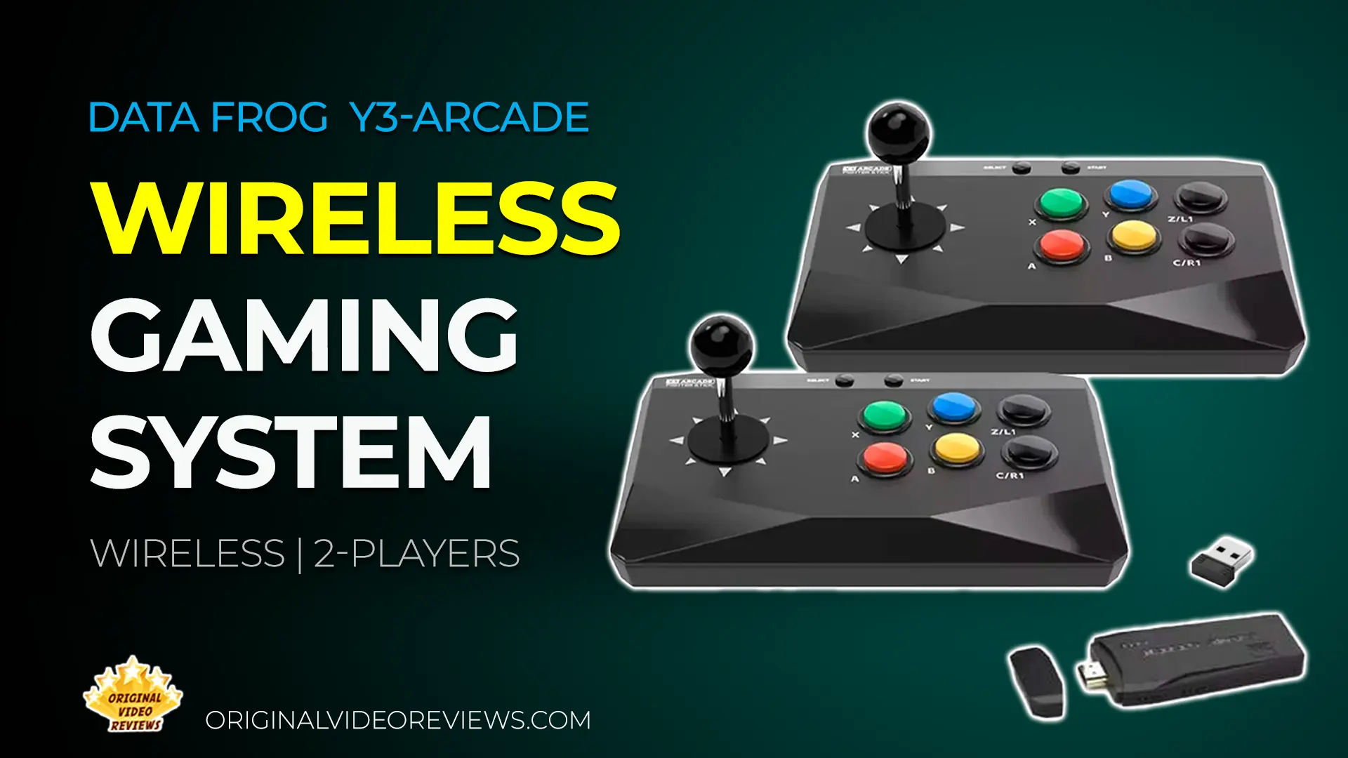 DATA FROG Y3 Arcade 4K Video Game Console review hero image