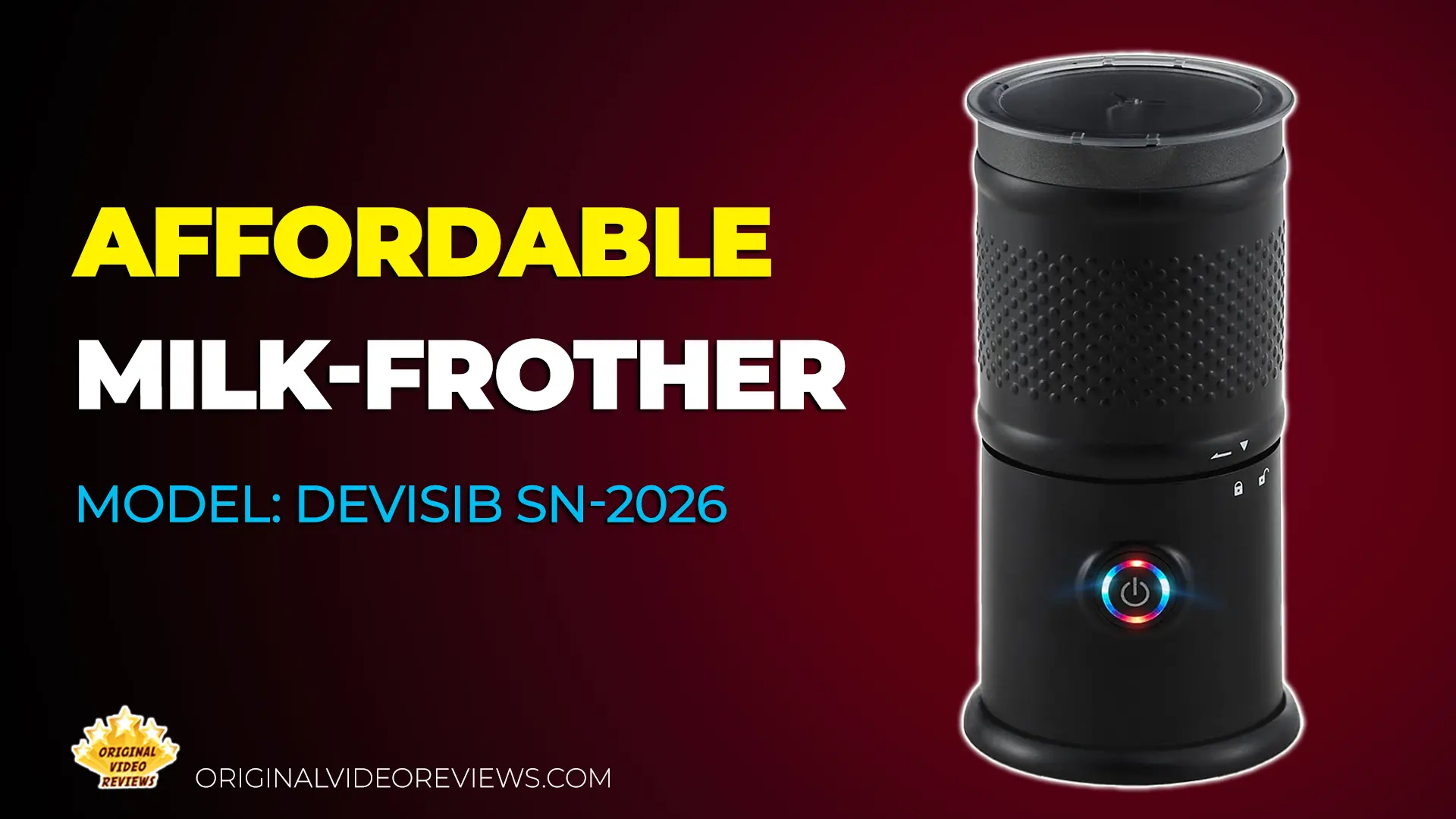 DEVISIB milk frother review hero image