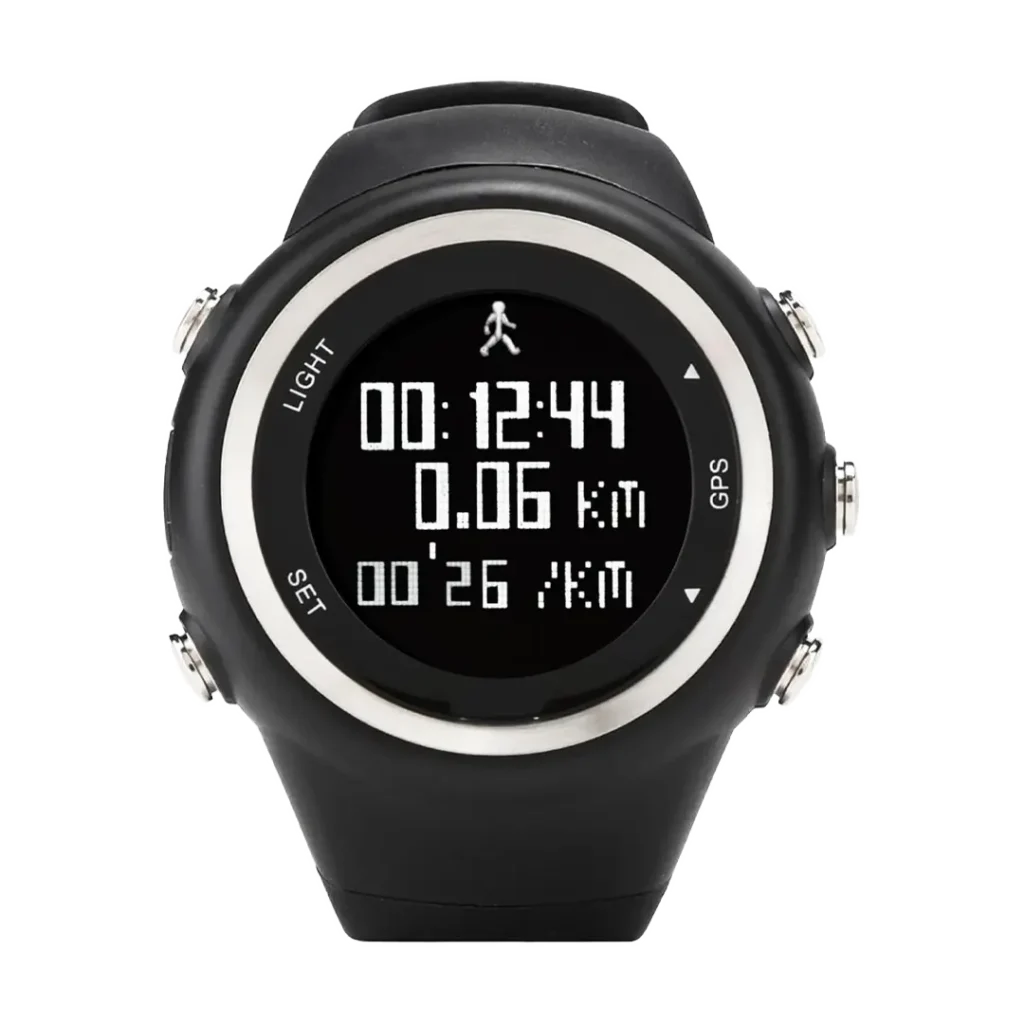 Ezon T031 GPS Fitness Watch active tracking time and distance product image - OVR review