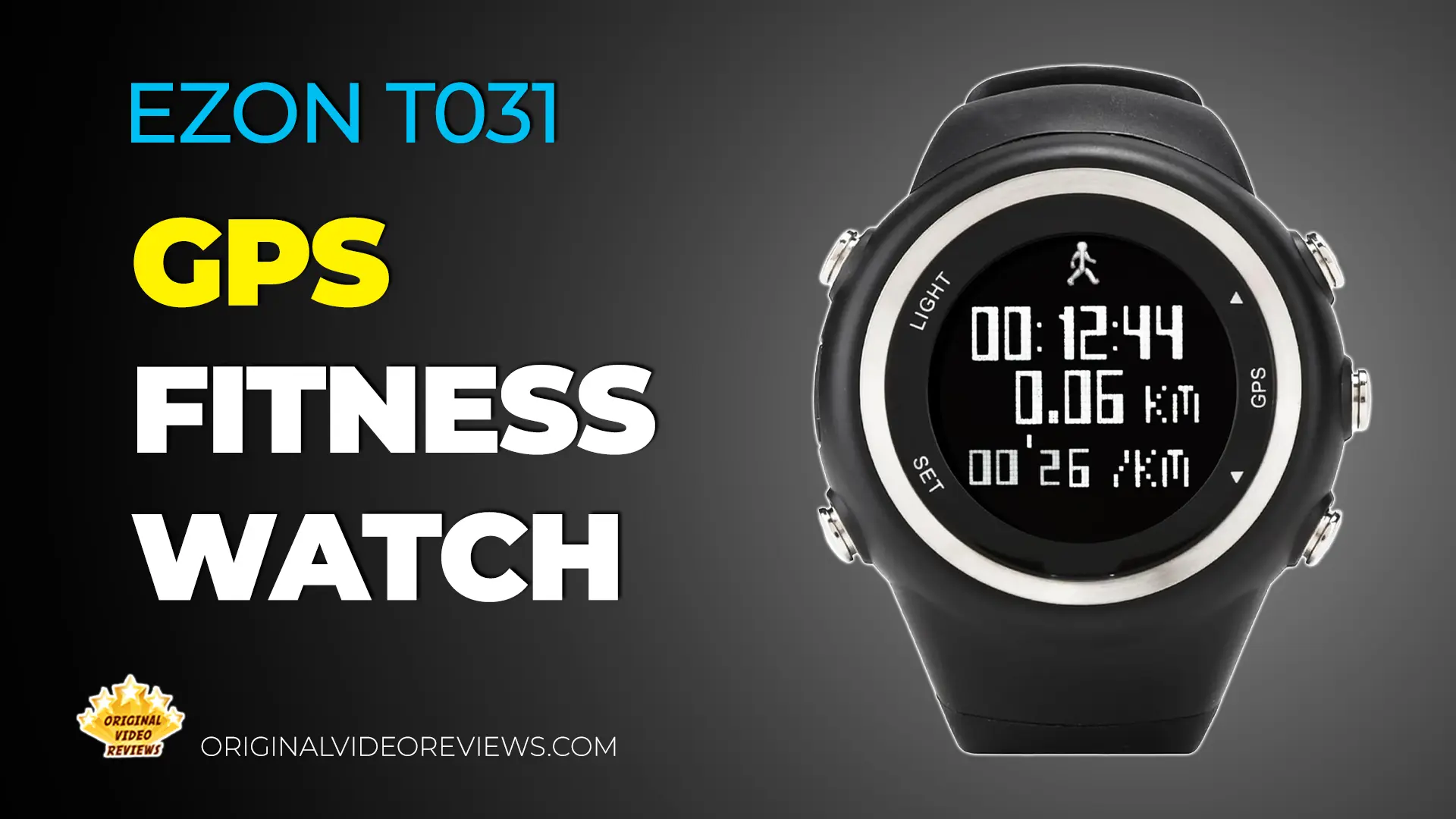 EZON T031 GPS Fitness Watch review hero image