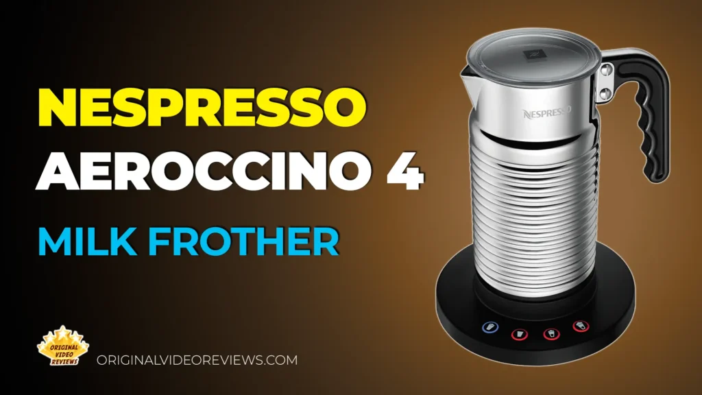 Nespresso Aeroccino 4 milk frother review thumbnail - OVR video guide