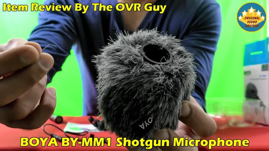 Fur coming off the BOYA BY-MM1 furry windshield easily