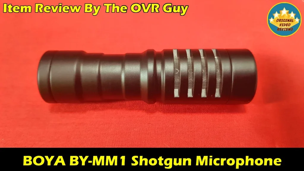 Opposite side of the BOYA BY-MM1 microphone body