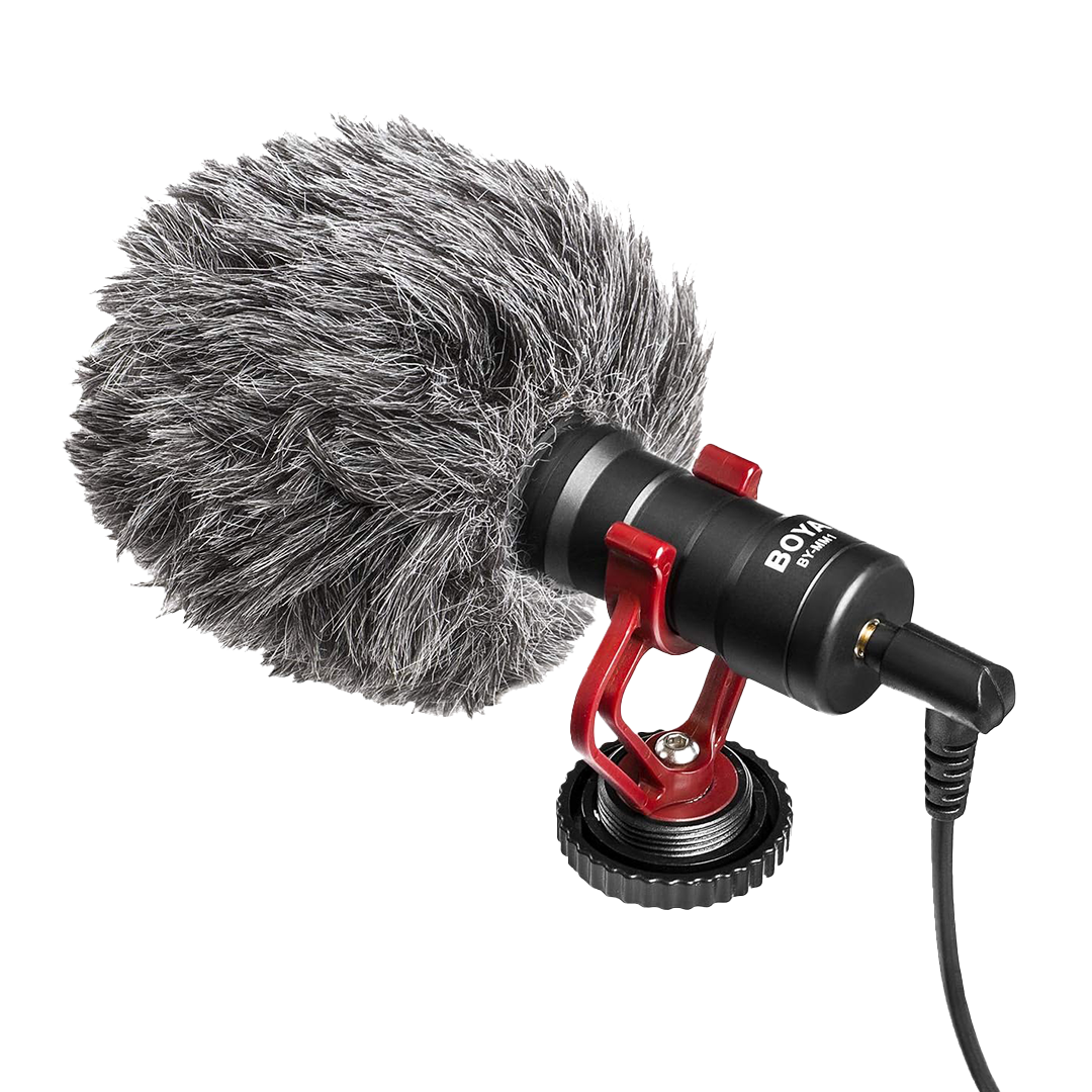 BOYA BY-MM1 Shotgun Microphone - available on Amazon