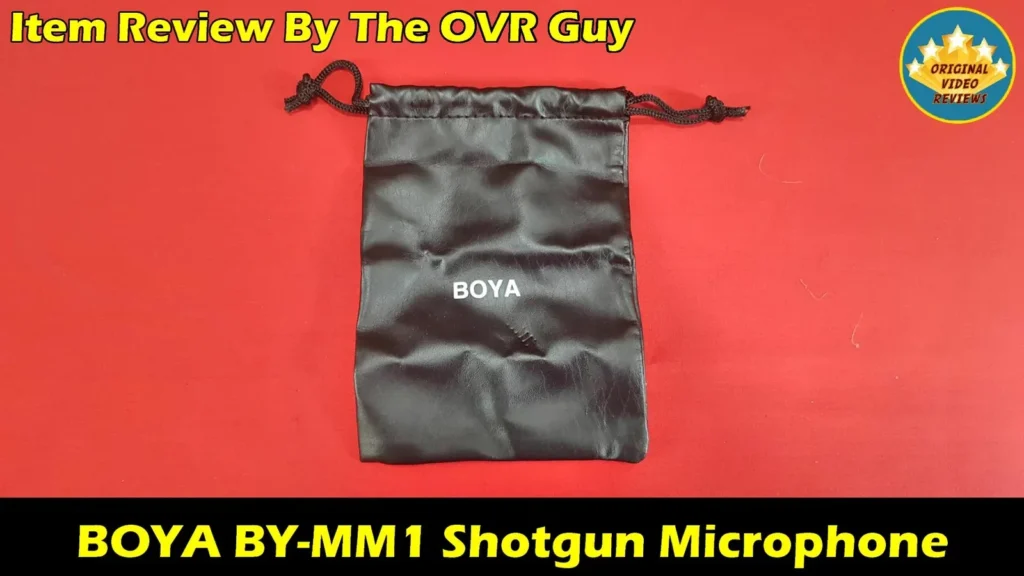 The BOYA BY-MM1 storage bag