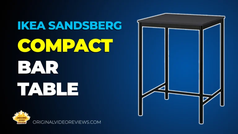 IKEA SANDSBERG Bar Table (67×67 cm, Black) | Review