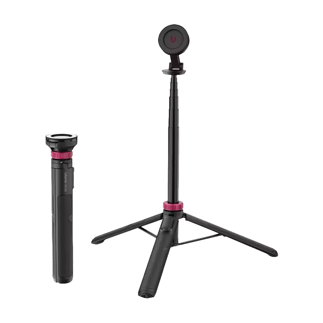 Ulanzi MT-84 magnetic phone tripod, open and folded, on Amazon