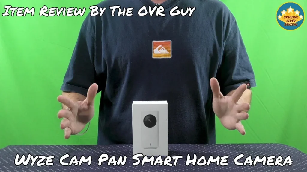 Intro with the presenter holding the camera | Wyze Cam Pan