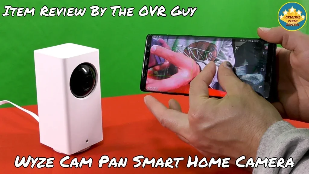 Live view on a smartphone, second angle | Wyze Cam Pan