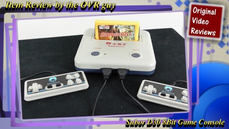 SUBOR D30 8-Bit Game Console (Review)
